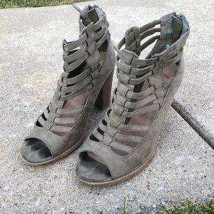 Guess Army Green Bootie